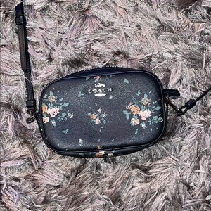 Coach Black Floral Women's Bag